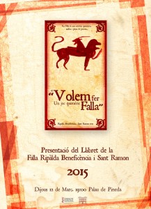 cartel presentacio llibret ribesan 2015